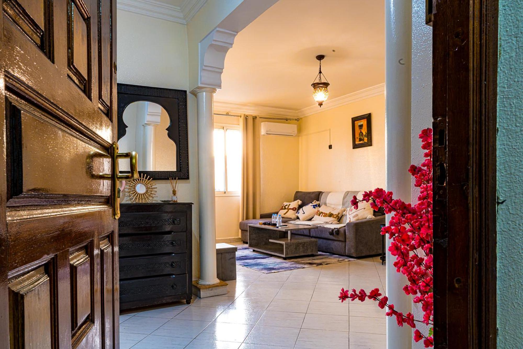 Dar Bouchra, Cozy Appartement, Centre Gueliz Marrakech Marraquexe Exterior foto
