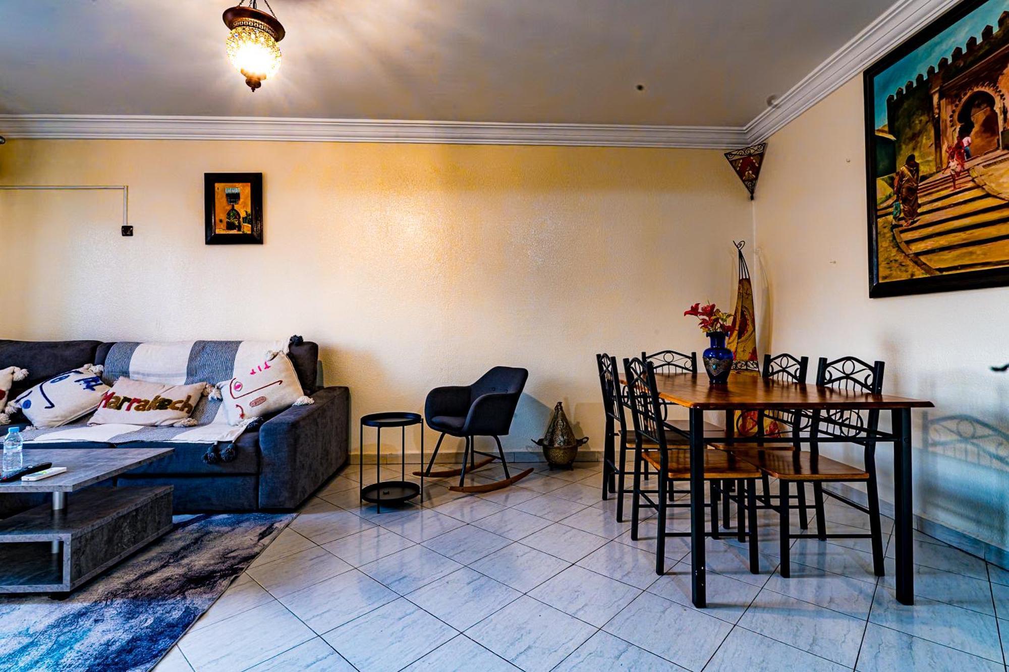 Dar Bouchra, Cozy Appartement, Centre Gueliz Marrakech Marraquexe Exterior foto