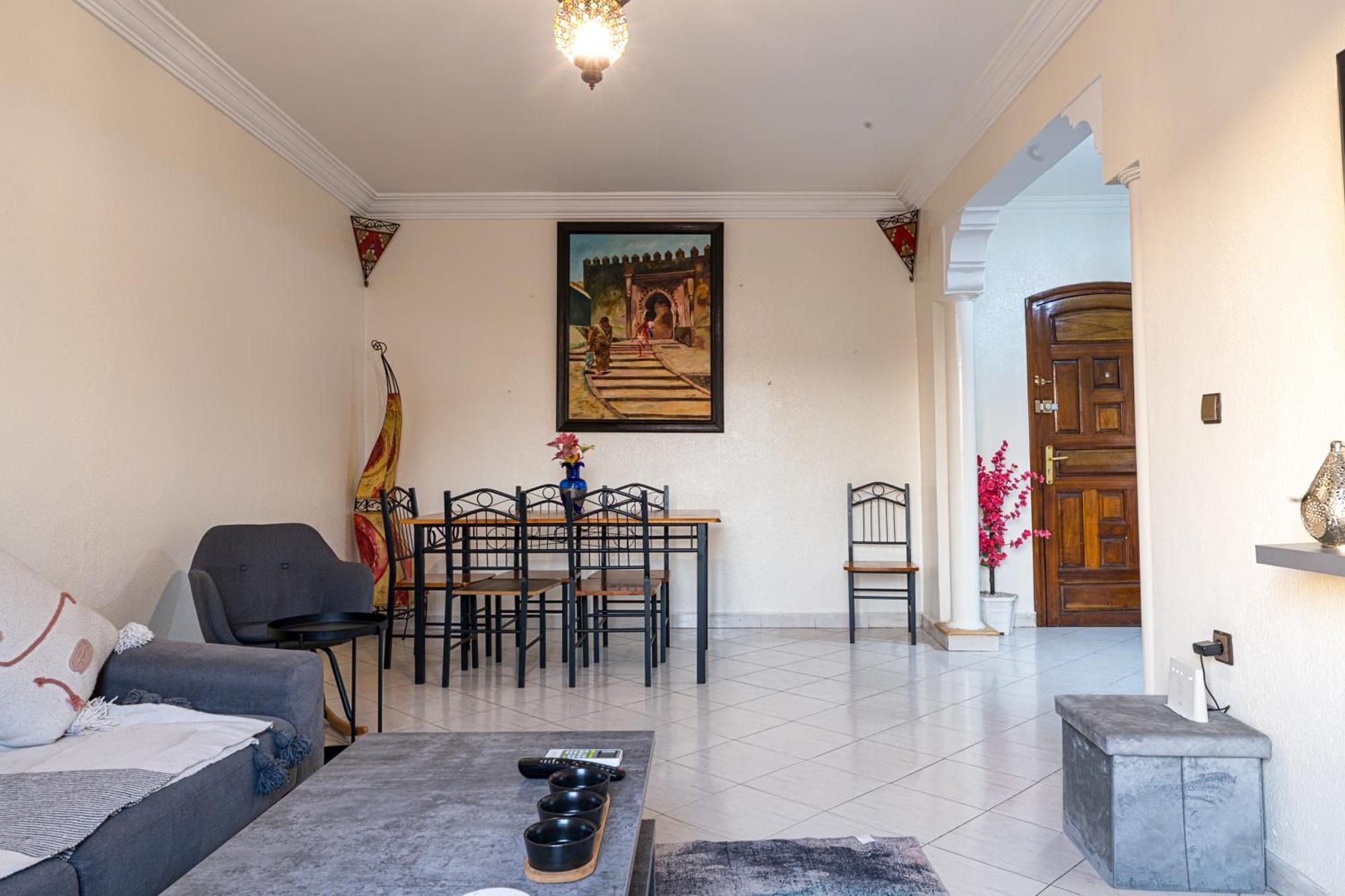 Dar Bouchra, Cozy Appartement, Centre Gueliz Marrakech Marraquexe Exterior foto